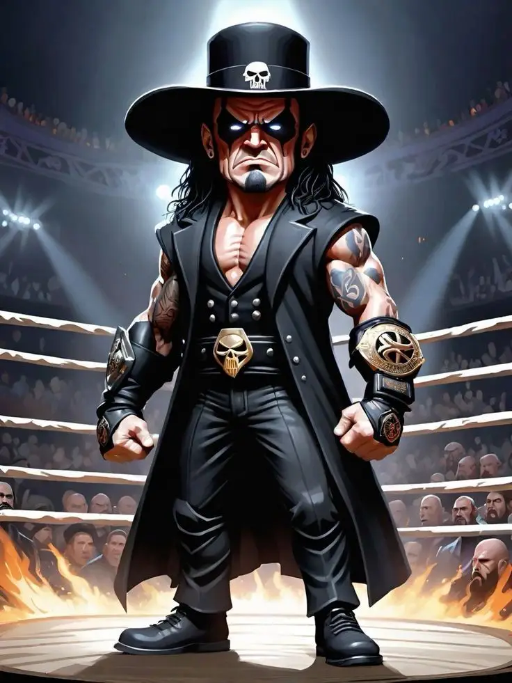 #cartoonstyle #WWE #aigenerated 