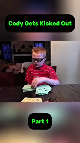 Part 1 | Cody Gets Kicked Out #cody #daddyofive #kidsoftiktok #viral #1min 