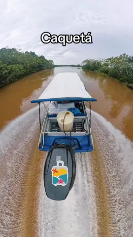 Así se vive un viaje en voladora hacia el municipio de Solano en Caquetá. #caqueta_colombia🇨🇴🇨🇴 #rio 