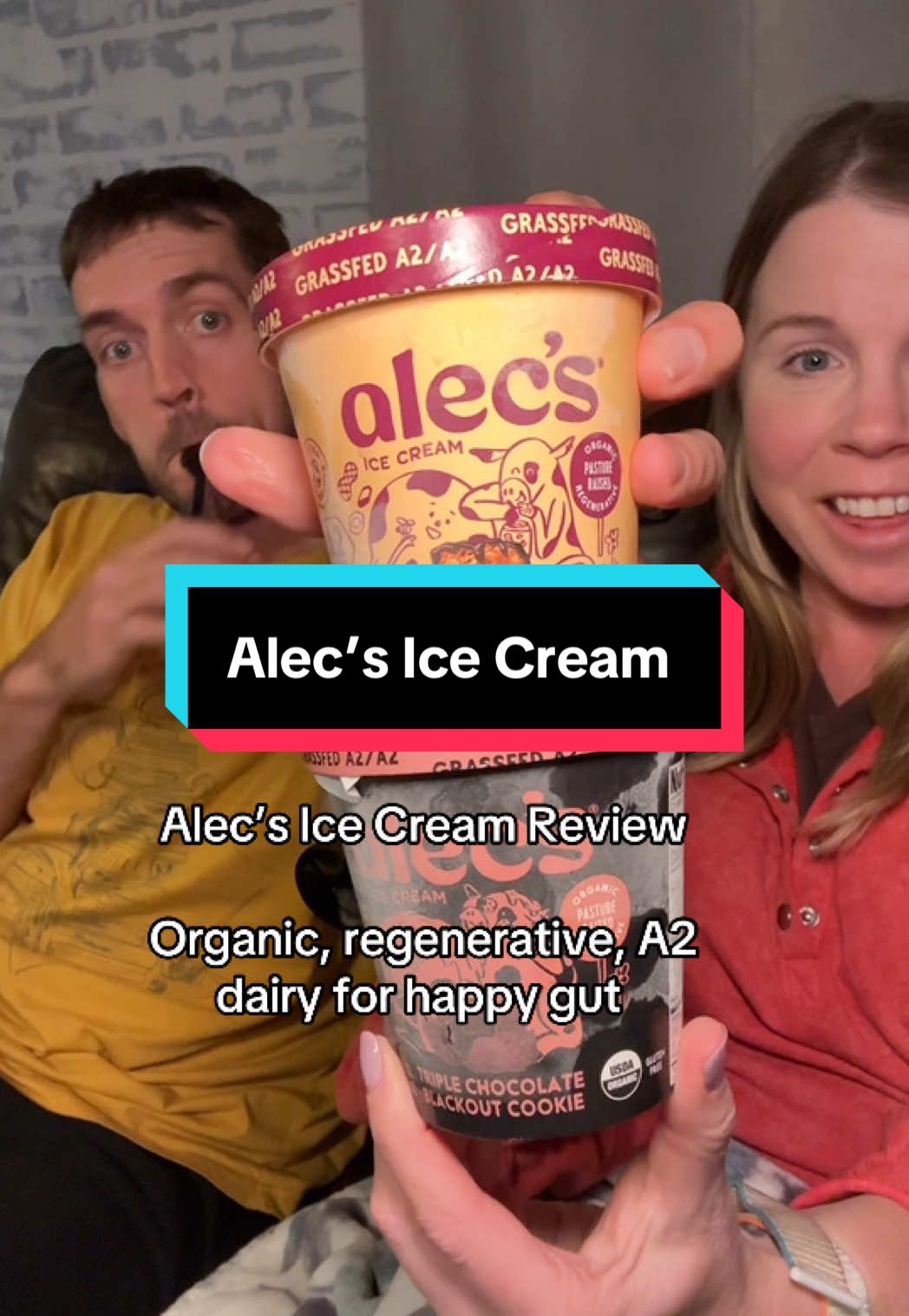 I see what the hype is about with @Alec’s Ice Cream now 🍦 🤩 so gooood!!! #alecspartner #alecsicecream #icecream 