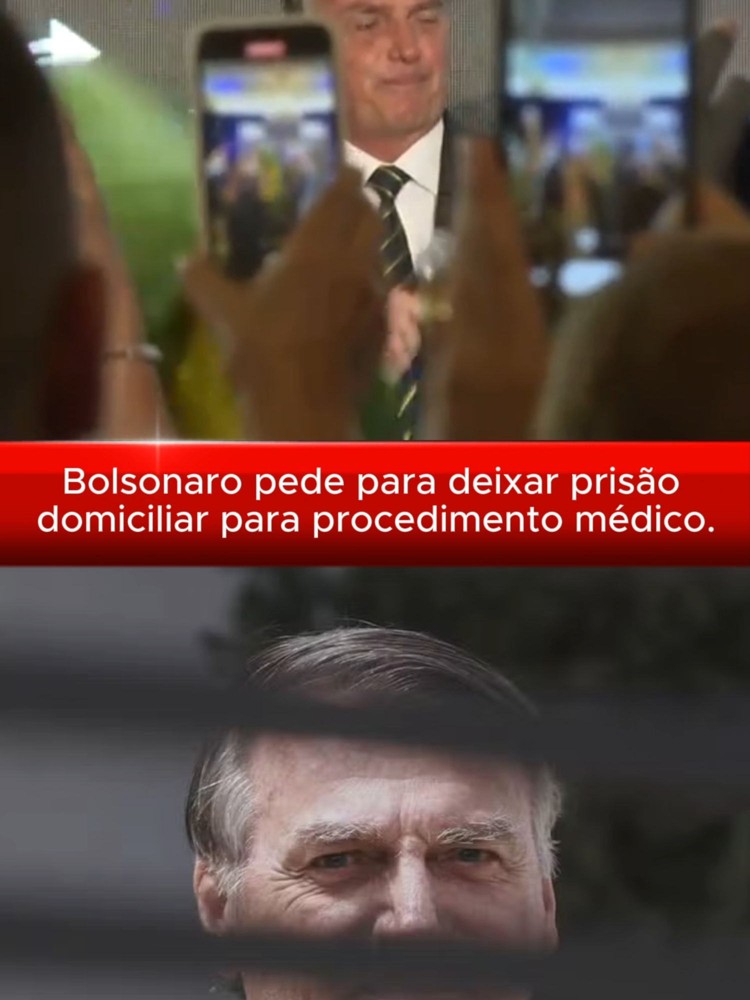 Bolsonaro pede para deixar prisão domiciliar para procedimento médico. #brasileiro #brasil #bolsonaro38 #bolsonaro #presidentebolsonaro