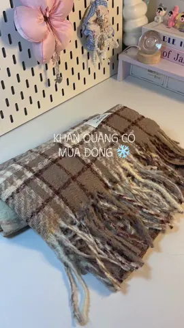 Khăn quàng mùa đông vừa ấm vừa xink✨@Phụ kiện QO  #viral #xh #khanchoangquocdan #khanchoangmuadong #khanquangcoqo