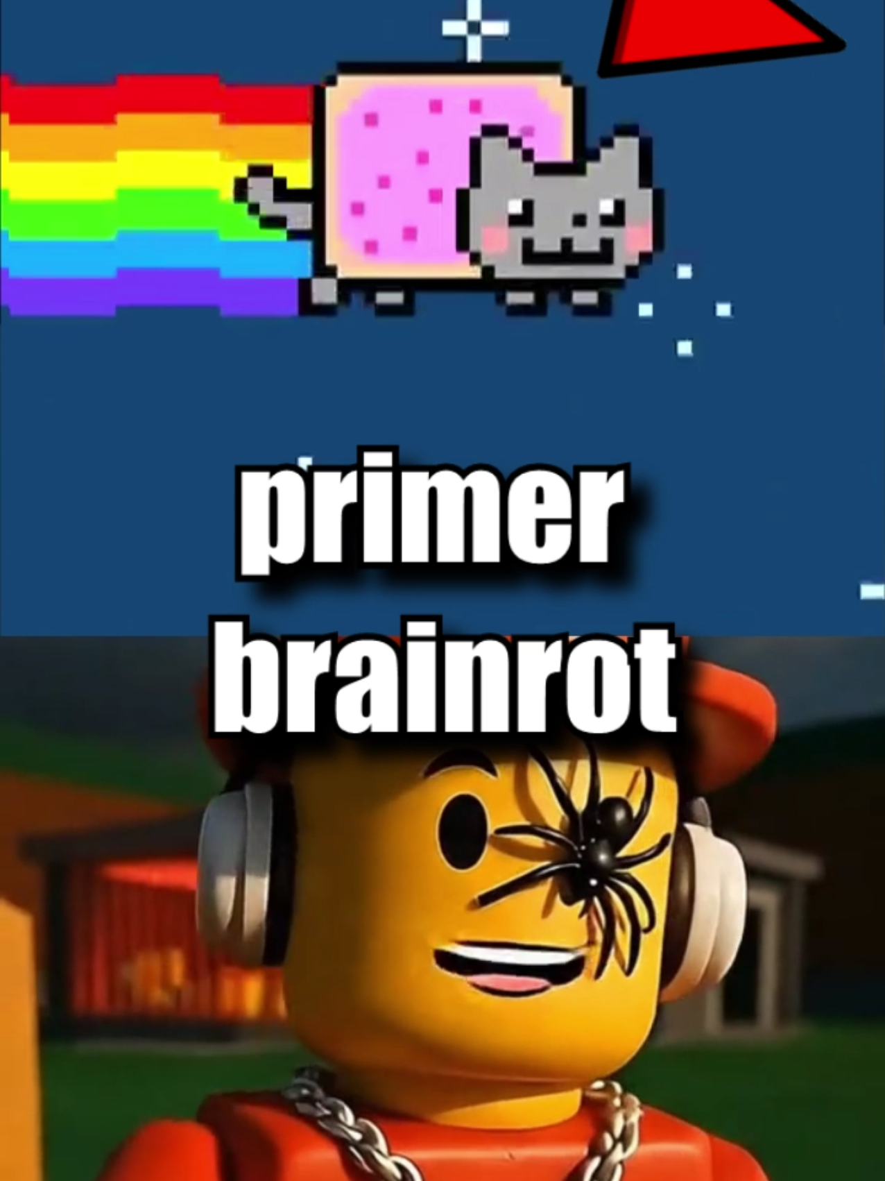 EL PRIMER BRAINROT DE LA HISTORIA 😱 #brainrot #shorts #josativi 