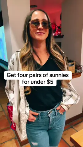 I had to post this as soon as I saw what type of crazy sale they were having I got one pair for this price and you can get four! #sunglasses #tiktoksunglasses #trendingsunglasses #vintagefashion #oversizedsunglasses 