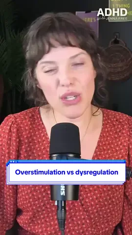 We’re talking overstimulation vs dysregulation today on the ADHD with Jenna Free podcast. You likely deal with both, and we’re talking about the difference between the 2 and how to deal with them both. Tune in wherever you listen to podcasts! #adhdtherapy #adhdcheck #adhdbooks #adhdadults #neurodivergent #adhdregulation #adhdtherapist #adhdexecutivedysfunction #adhdinadults 
