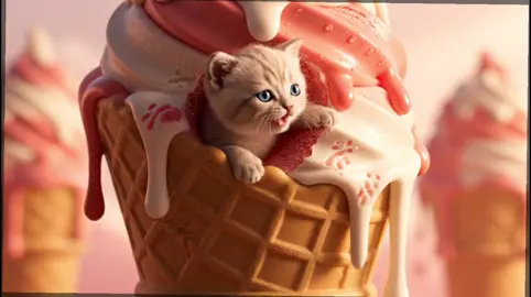 #CapCut #AI#Small #CatsOfTikTok #Cute 