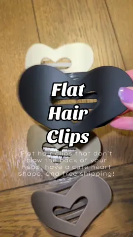 These are the best hair clips and they have a cute heart shape now! #hairclips #clawclip #hairaccessories #clawclips #hairstyle 