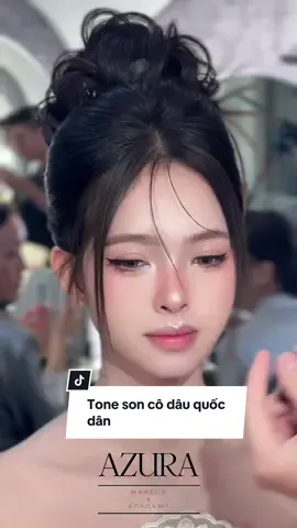 Tips đánh tone son cô dâu quốc dân #makeup #codau #xuhuong #fyp 