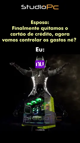 Marca seu amigo que pede pra mulher se poder fazer um upgrade 🤣🤣🤣 . . #pcgamer #pc #cuiaba #studiopc #gaming 