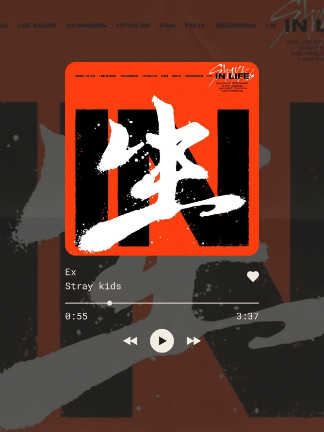 Ex -Stray Kids #lyric #straykids #skz #stay 