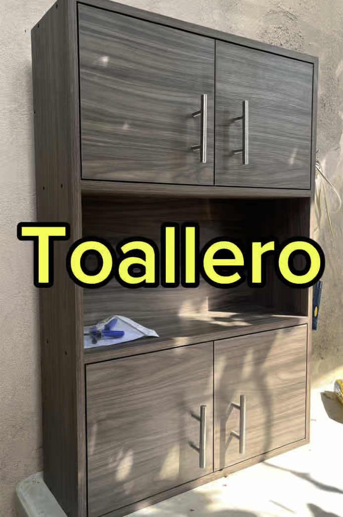 Toallero para baño color Nero de la linea #arauco medidas 91 alto x 60 ancho x 20 profundidad #melamina #madera #parati #fyp #foryou #tendencia #viral #instagram #carpinteria #hogar #Home #design #video #casa #bonito