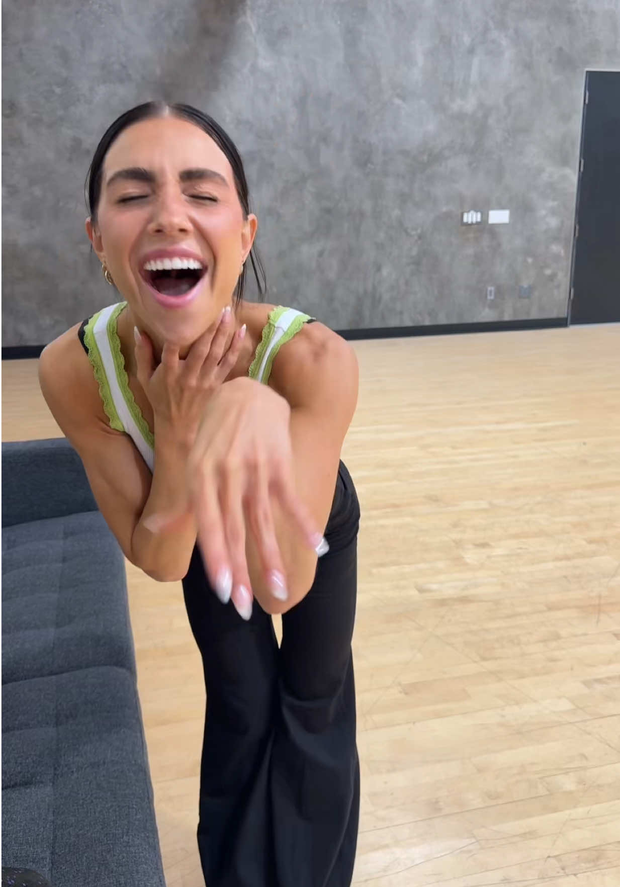 Corey + Jenna have entered the tik tok chat 🤭 @Dancing with the Stars #DWTS  #fyp #viral #dancingwiththestars 