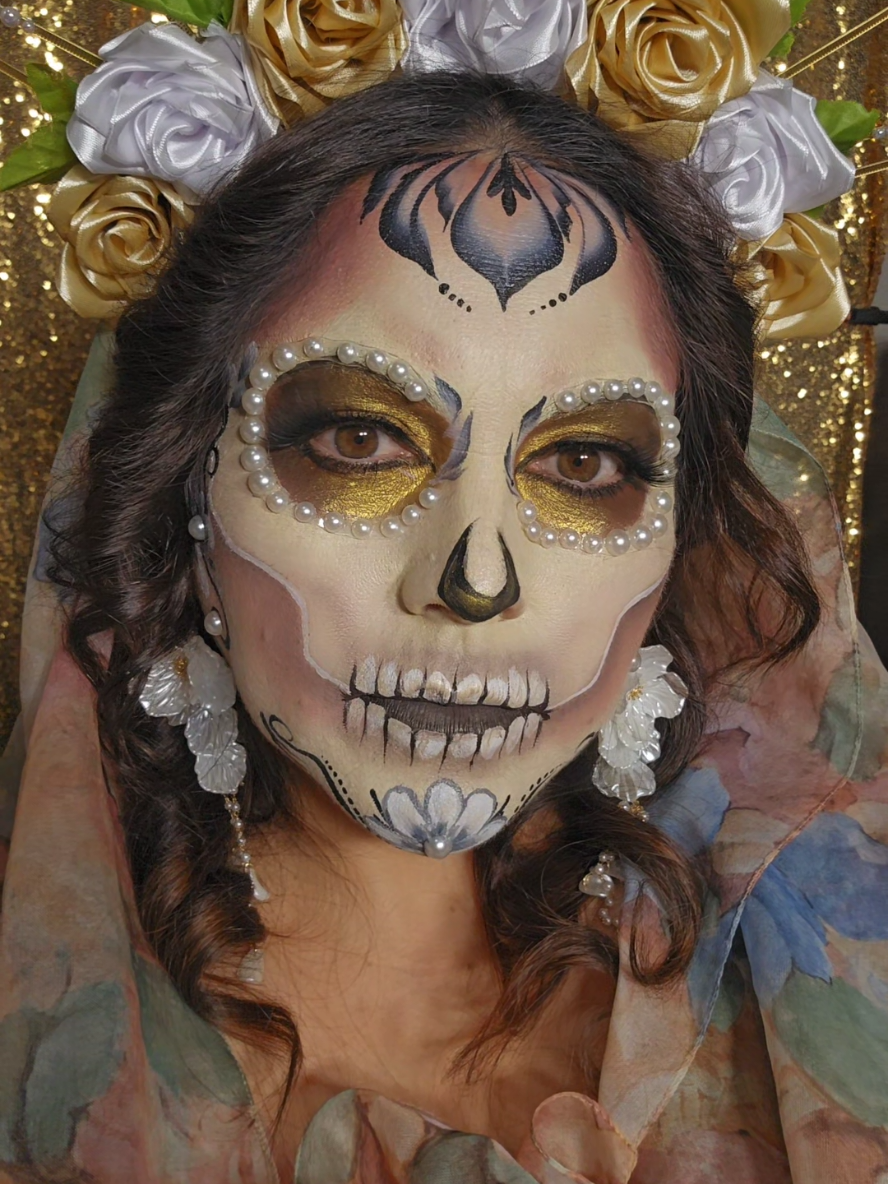 #paratiiiiiiiiiiiiiiiiiiiiiiiiiiiiiii #catrina #diademuertos #halloween #maquillaje 