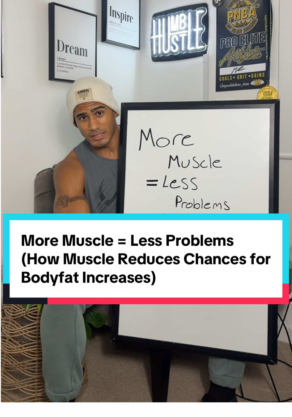 More Muscle = Less Problems (Body fat) #muscle #bodyfat #Fitness #calories #nutrition