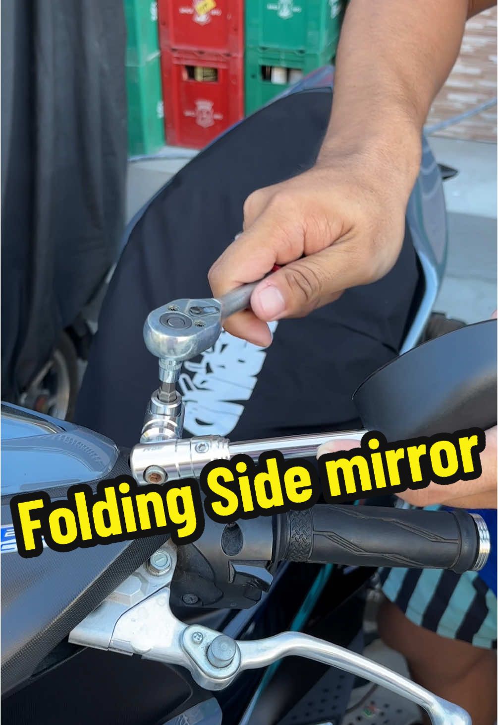 Universal 360 degree Side mirror Checkout now! #sidemirror #foldingsidemirror #universalsidemirror #tiktokfinds #fyp #foryou 
