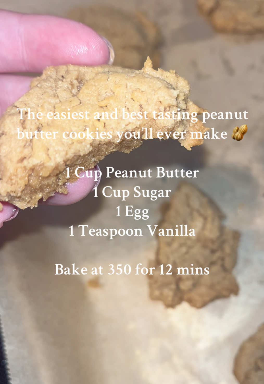 My heart needed to bake today,  so I baked my kids some cookies🤍 #baking #peanutbuttercookies #easycookingrecipes #bakingismytherapy 