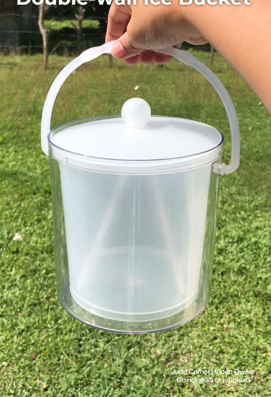 Double-wall Ice Bucket! Ang ganda 😍 @Locaupin #icebucket #doublewallicebucket #locaupinicebucket #locaupin #kitchenfinds 