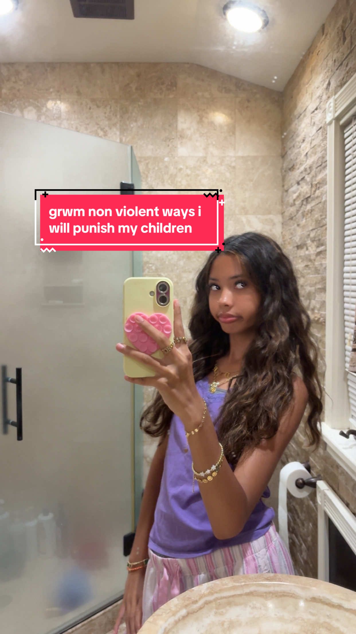 #grwm #getreadywithme #fyp #relatable #children 