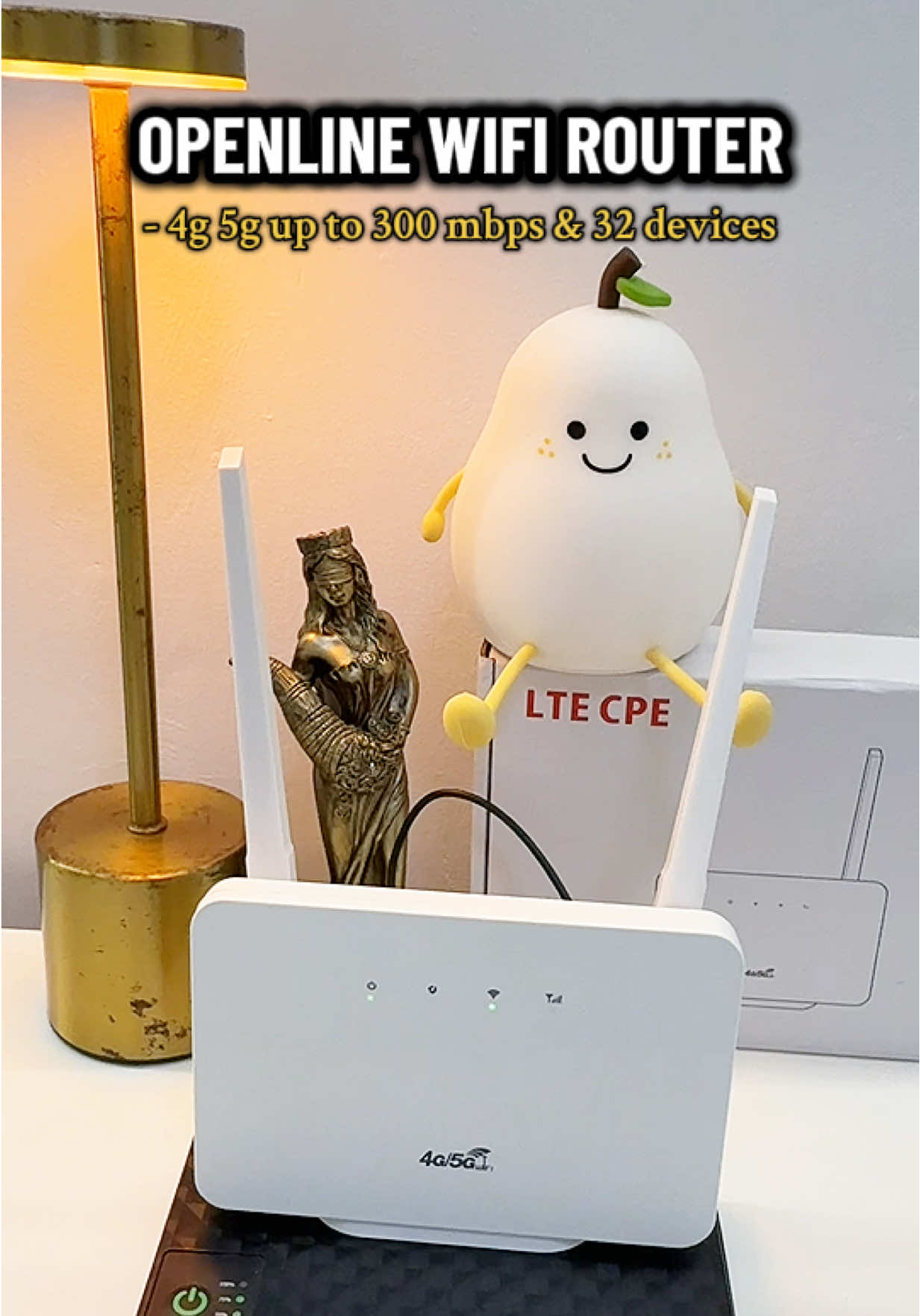 Say goodbye to slow internet! This 4G LTE WiFi Router (300Mbps) works with Smart, Globe, DITO, Sun, TNT, GOMO & more! Perfect for home, school, dorm, or office Just insert a SIM card & enjoy fast, stable WiFi anywhere! #WifiModem #WifiRouter #4GLTE #FastInternet #InternetHack                   4G LTE WiFi Router 	Portable WiFi for home 	Fast internet in the Philippines 	No lag WiFi router 	SIM card WiFi router 	Globe Smart DITO WiFi router 	Affordable WiFi modem 	Unlimited internet hack 	Plug and play WiFi 	300Mbps WiFi router 	Best WiFi for school and dorm 	Home office internet solution 	Stable WiFi anywhere 	Travel WiFi router