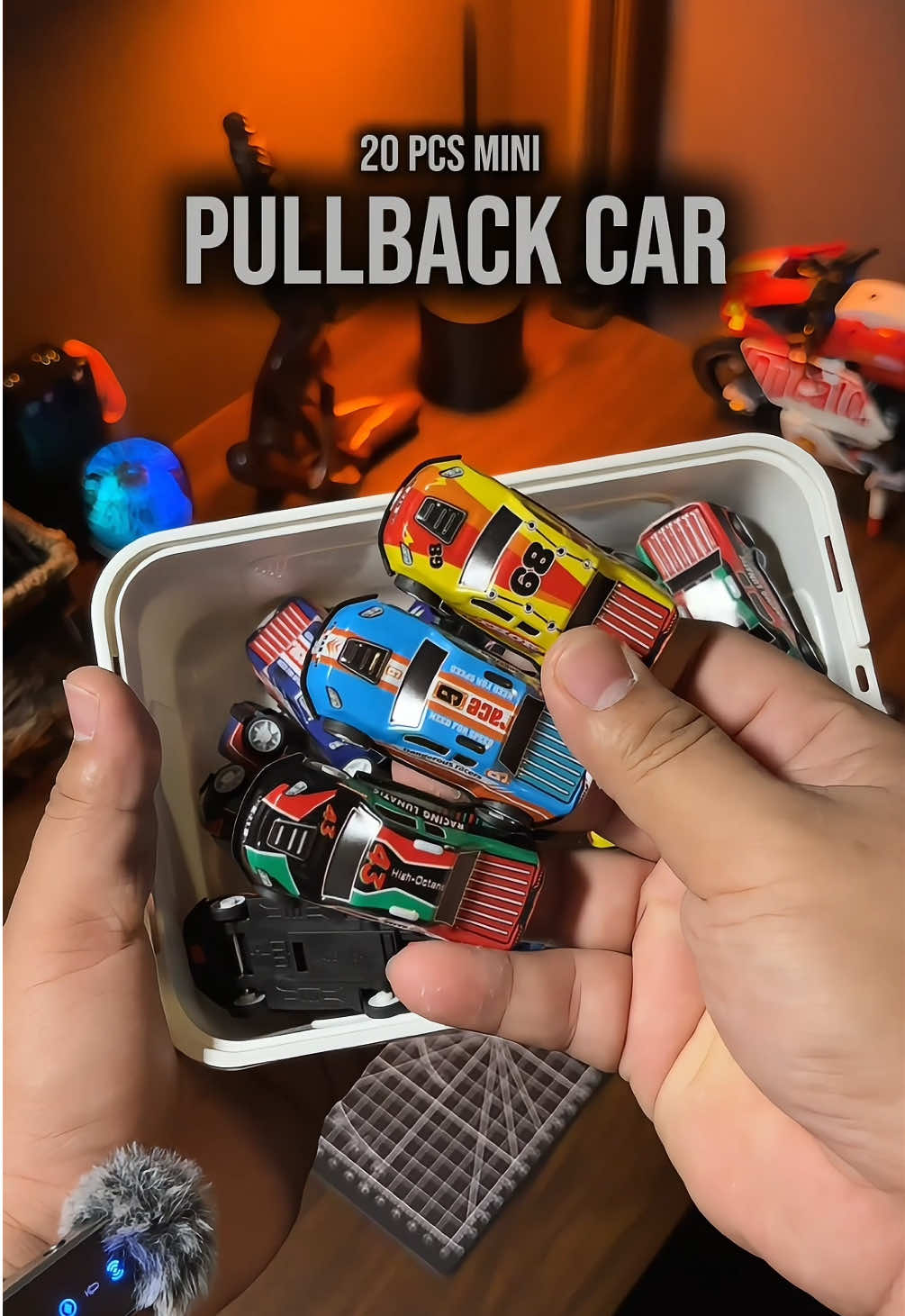 20 pcs mini pullback car with case christmas gift idea #toycar #toy #giftideas 