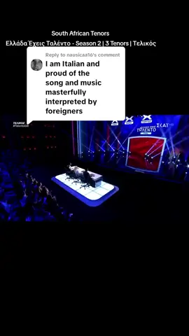 Replying to @nausicaa16 Greece's Got Talent - Season 2 | 3 Tenors #operasinger #creatorsearchinsights #pyf #TikTokConcert 