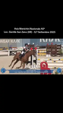 Asia Menichini Nazionale A5* Loc. Gentile San Zeno (AR) - 5/7 Settembre 2025 Dani Sotto #equestrian #horse #horseride #sports #showjumping @asiamenichini21 