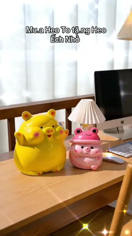 Heo xinh xinh ngộ nghĩnh, trang trí hay để tiết kiệm đều Xinh nè #xuhuong #giadungtienich162 #heodat #heodattietkiem 