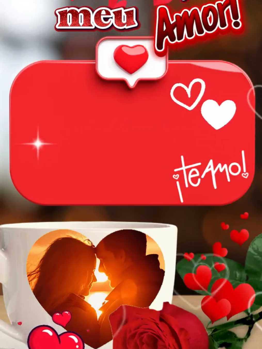 Bom dia, meu amor!❤️☀️ #CapCut #bomdiaaaaa #amor #teamo #casal 