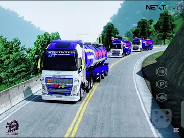 ruta empresa next level #globaltruckonline #combustible #NEXTLEVEL #volvo #skinchema🇧🇴 