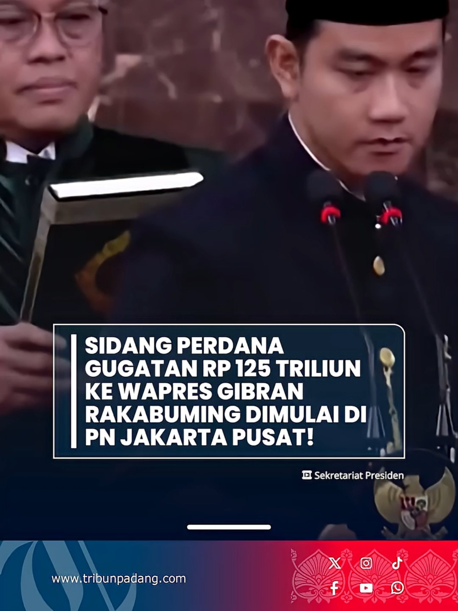 TINGGAL MENUNGGU WAKTU! Sidang Perdana Gugatan Terhadap Wapres Gibran Digelar Hari Ini di PN Jakpus! Editor Video: Ilham Bintang Anugerah  Uploader: Aditya Wisnu Wardana #gibran