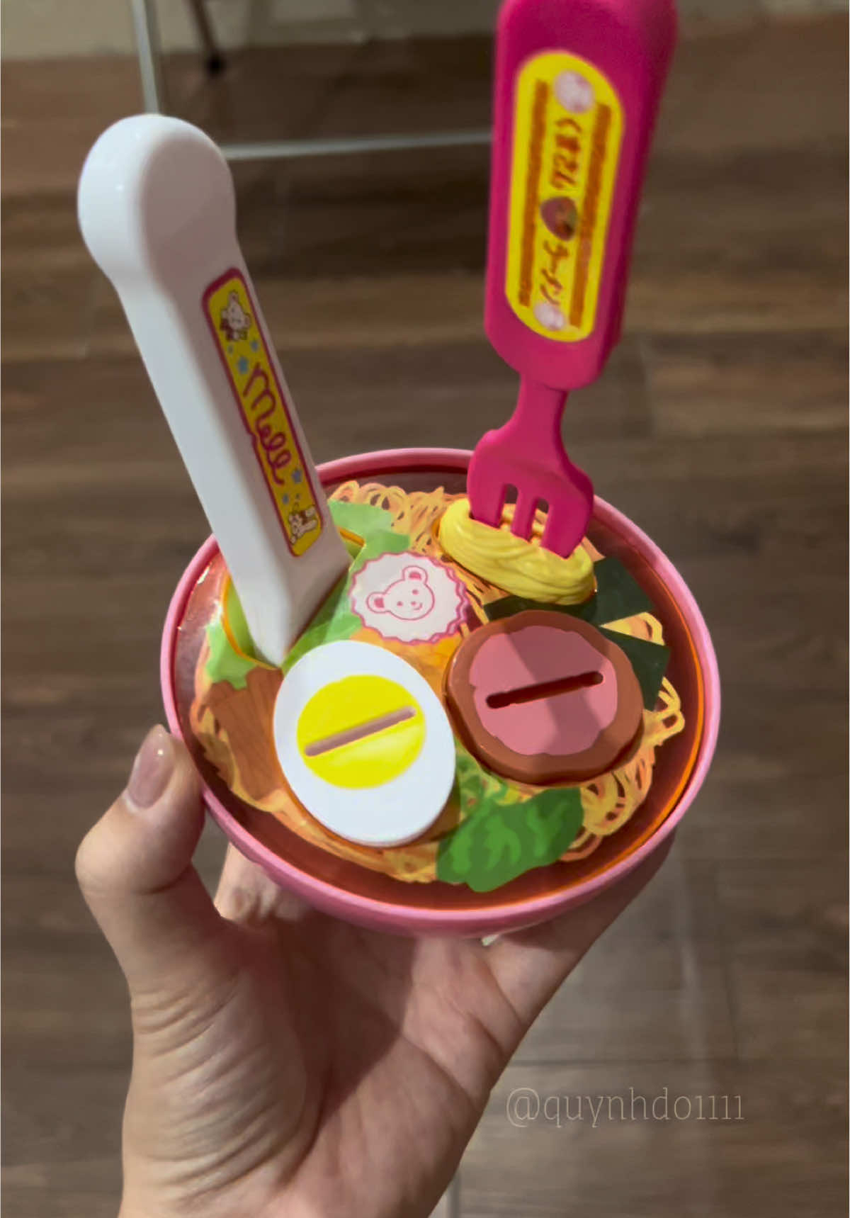 Bát ramen đồ chơi #quynhdo1111 #dochoi #dochoitreem #dochoichobe 
