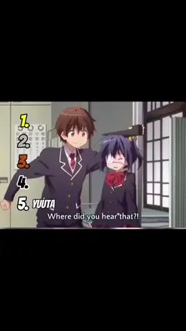 Top 5 Rikka cutely moment. #chunibyoudemokoigashitai 