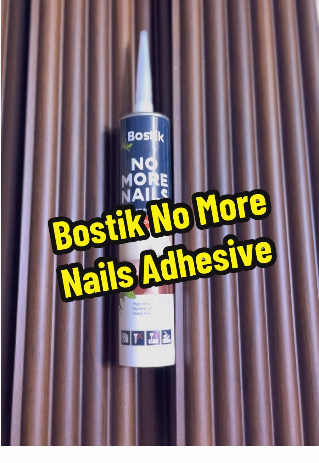 Bostik No More Nails Adhesive #bostiknomorenails #adhesive #bostik #nomorenails 