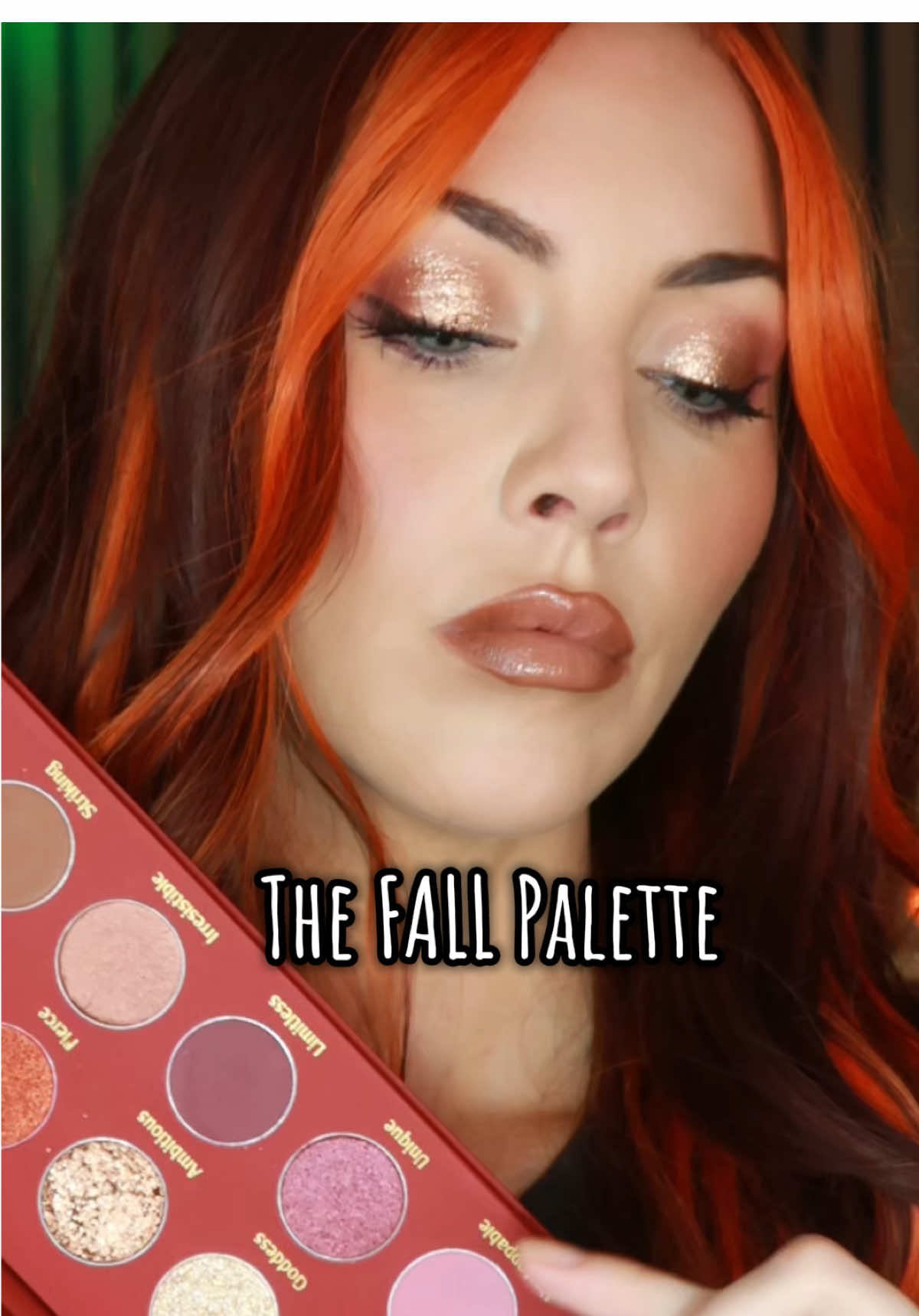 The perfect Fall Eyeshadow Palette! Warm Neutrals by Adriana Nichole cosmetics @Adriana Nichole Cosmetics #adriananicholecosmetics #falleyeshadow #fallmakeup #warmneutrals 