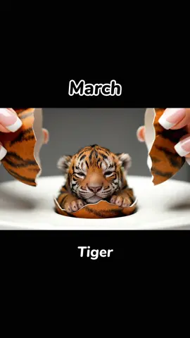 🥚 Your Birth Month, Your Baby Animal 👶 What animal are you? #fyp #birthmonth #animals #asmr #cute