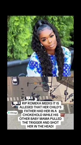#CapCut LOCK EM UP! What kind of monster puts his child’s mother in a chokehold and allows his other child’s mom to sh00t her in her in the face twice! 😢 Right as she drops her child off to school! You have to be a different kind of human being! Justice for Romeca Meeks! #crime #truecrime #fyp  #foryoupage #romecameeks #chicago #murder #southloopchicago 