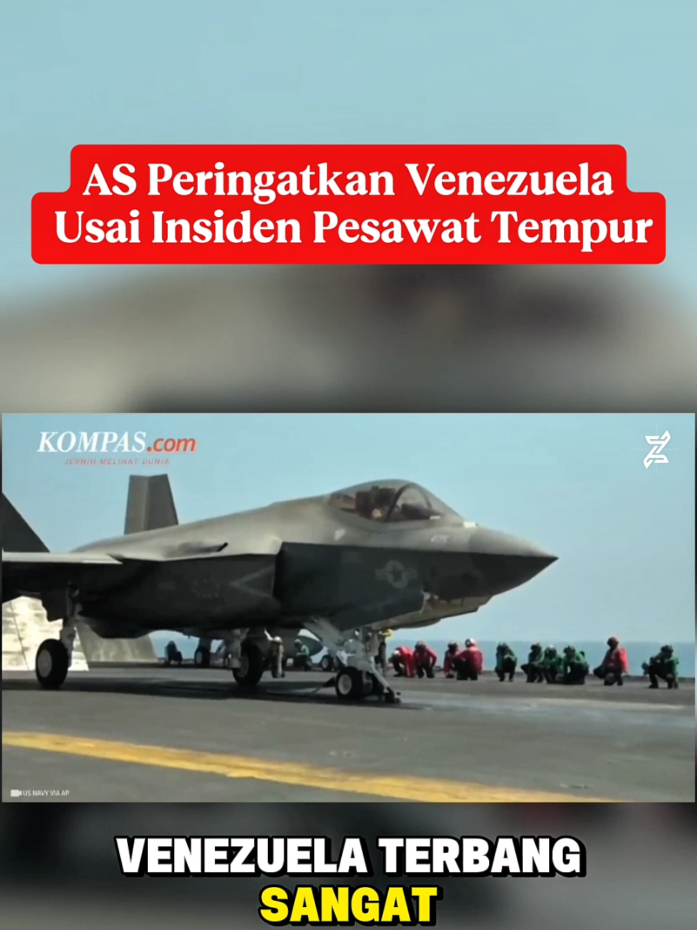 Ketegangan di Laut Karibia memanas! Pesawat tempur Venezuela terbang dekat kapal perang AS. Trump beri peringatan keras: “Kami akan balas!” #creatorsearchinsights  #Berita #Trump #Venezuela #AS #Internasional #foryoupage 