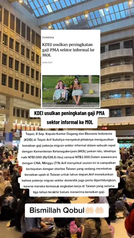 Sebagai informasi, gaji minimum pekerja sektor domestik informal saat ini adalah NT$20.000, sedangkan gaji minimum sektor formal pada 2025 mencapai NT$28.950. 