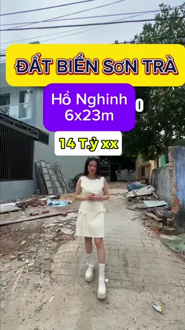 ĐẤT BIỂN SƠN TRÀ- 6x23m. 14 t.ỷ x #HồKhánhLyBĐSĐà #bđsdannang #đà_nẵng 