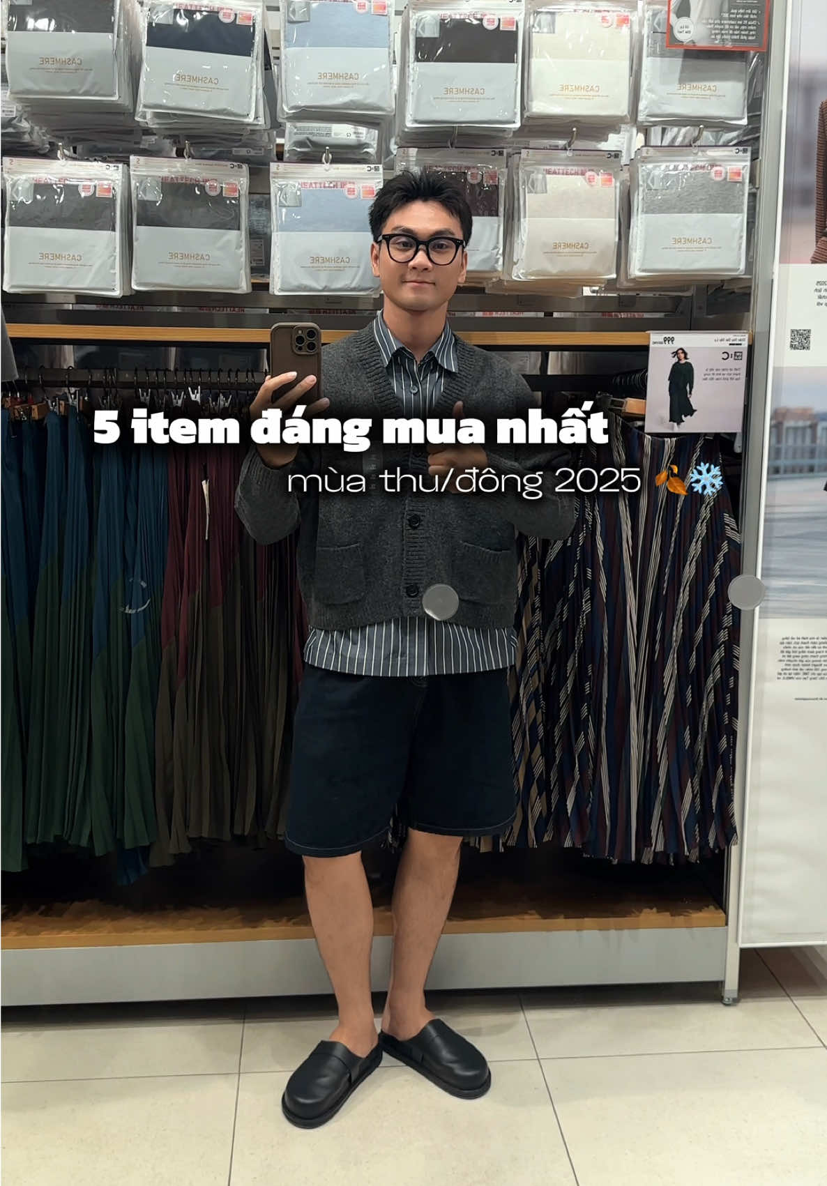 Mong video này giúp bạn mua sắm đồ thu đông hợp lý hơn nhá 😆🫶🏻 #danielsailam #LearnOnTikTok #koreastyle #uniqlo #autumnoutfit 