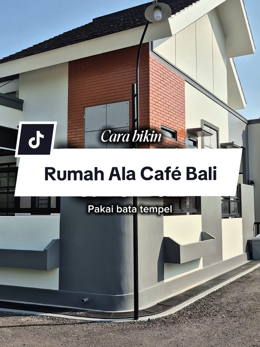 Rahasia bata tempel kelihatan Glowing nih ✨️ Udah banyak yg minta spill tapi baru sekarang mianhe 🤗 #batatempel #bataexpose #sakhihome #desainrumah #homeinspo 