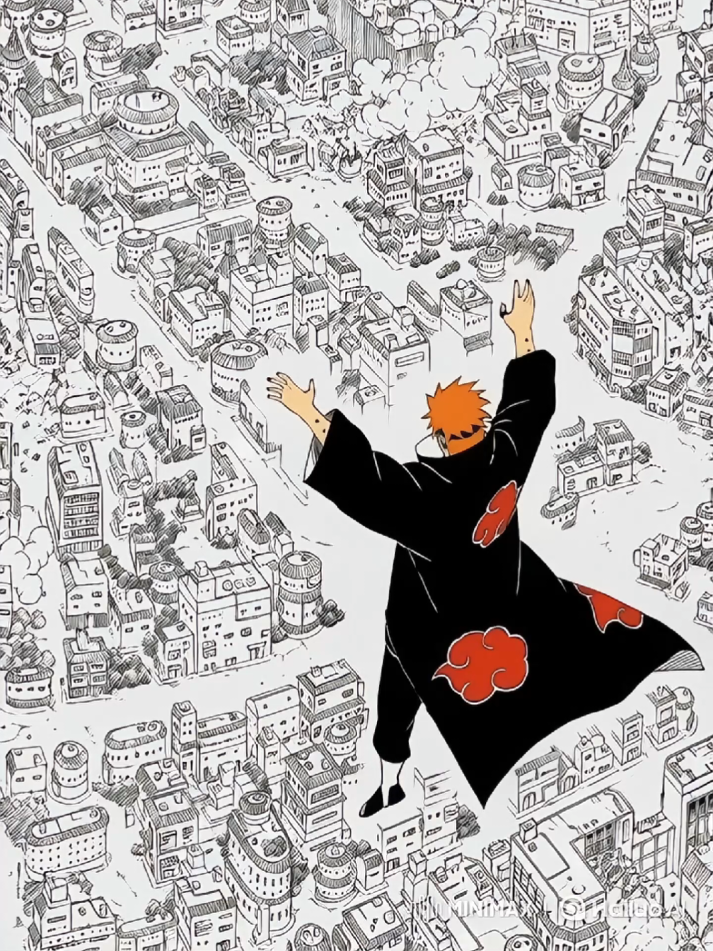 Feel pain, know pain, accept pain. Download now on Wallpics 📲 Motion Made with Hailuo Ai #pain #shinratensei #narutoshippuden #4klivewallpaper #hailuoai 