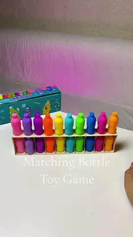 Matching Bottle Toys Game #educationalgame #memorygame #bottlematchinggame #familygame #giftideas 
