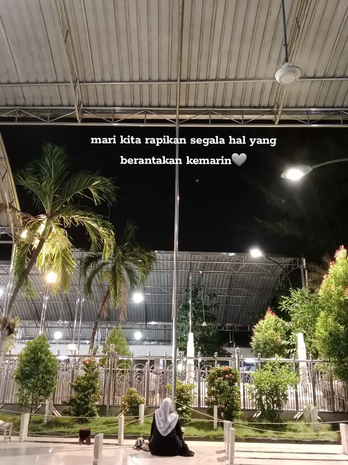 Re-charging my soul💗✨️ #quotesaesthetic  #arabicsong #sunanampel #ziarahwali #foryou 