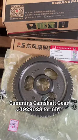 Cummins Camshaft Gear C3929028 for 6BT#engineparts #cumminsparts #camshaftgear #dieselpower #mining 