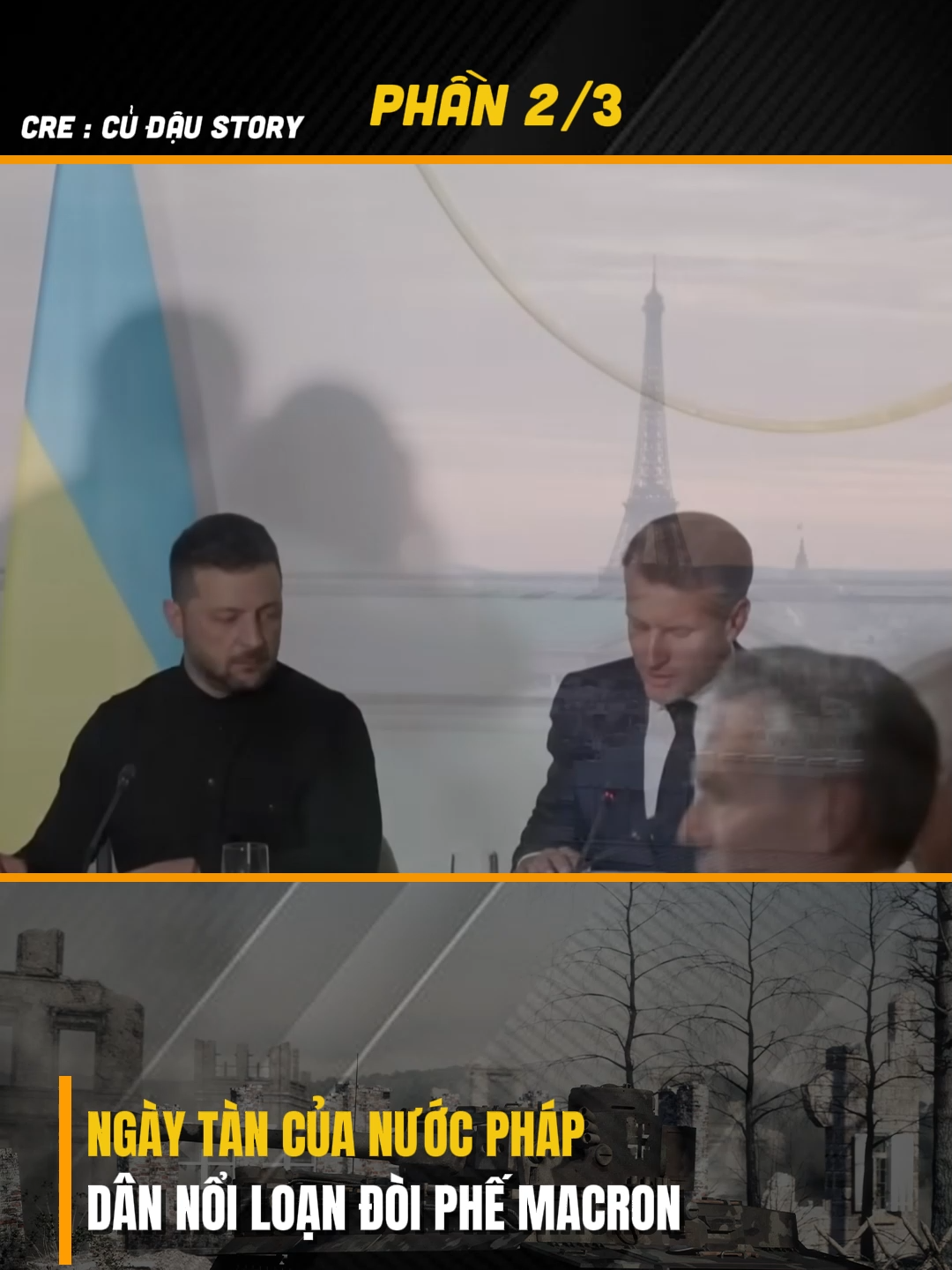NGÀY TÀN CỦA NƯỚC PHÁP. DÂN NỔI LOẠN ĐÒI PHẾ MACRON, CẮT CẦU UKRAINE, RÚT KHỎI EU | PHẦN 2 #tintuc24h #thegioi #tintuc