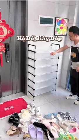 Kệ INOX 5 Tầng chống bụi - Giá để dày dép #keinox5tang #giadegiaydep 