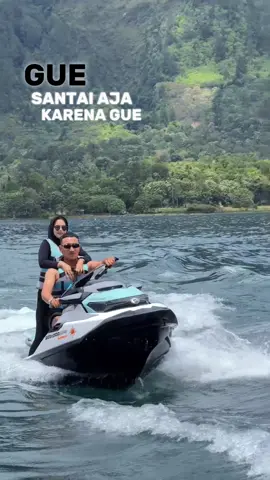 Berdua juga oke🤣 #fyp #samosir #seadosafarisamosir #danautobasamosir @Seadoo Safari Samosir 