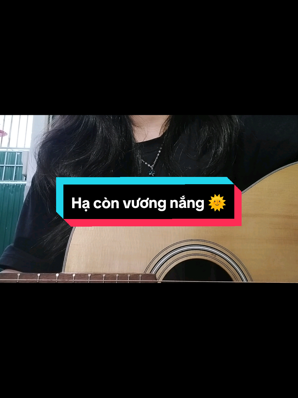 cover Hạ còn vương nắng 🌞-Cherryyy dayy🍒💤(bài xưa nhưng hay quá nên mình cover lại😃)#cover #chill #guitar #xuhuong #fyp 