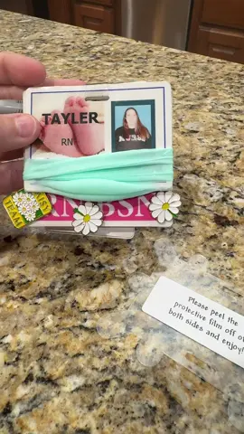 This badge buddy is GENIUS!! All my coworkers loved it when I went to work today!! Get you one! #badgebuddy #nursebadge 
